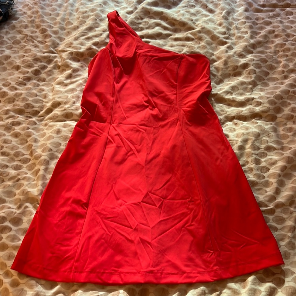 Outdoor Voices One Shoulder Exercise Dress!